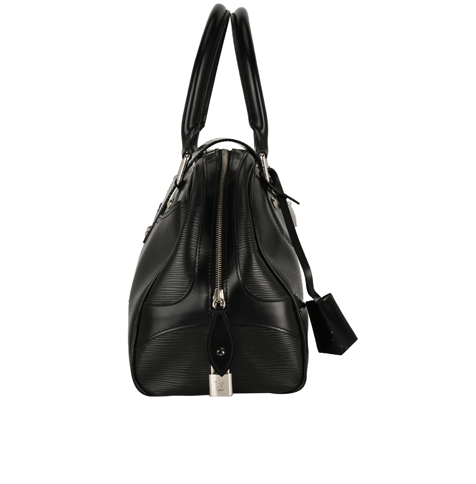 Bowling Montaigne GM, &pound;520, Handbags, Black, Leather, Side view